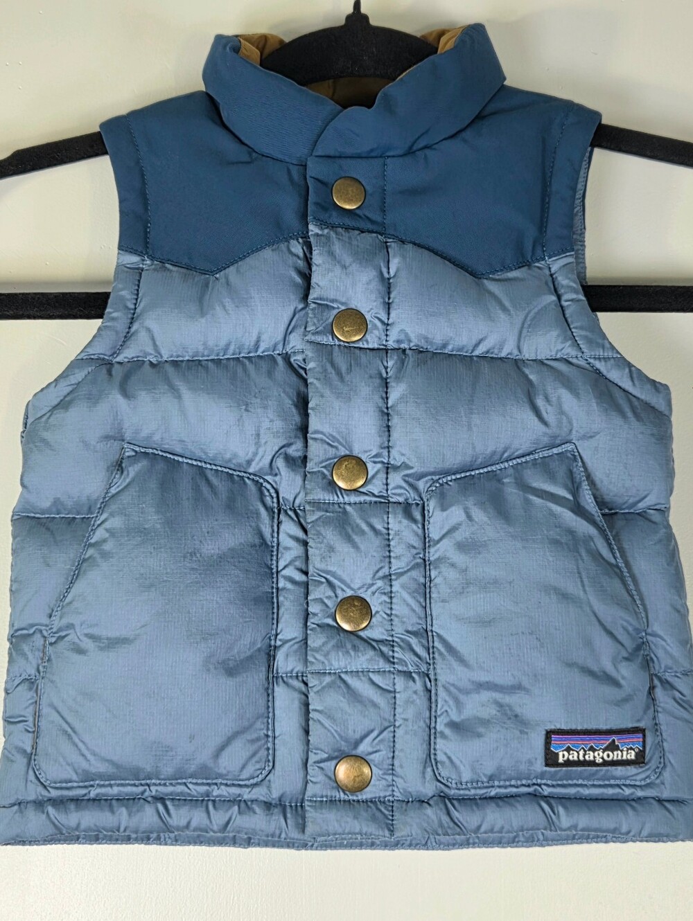 PATAGONIA TODDLER BIVY DOWN PUFFER VEST.